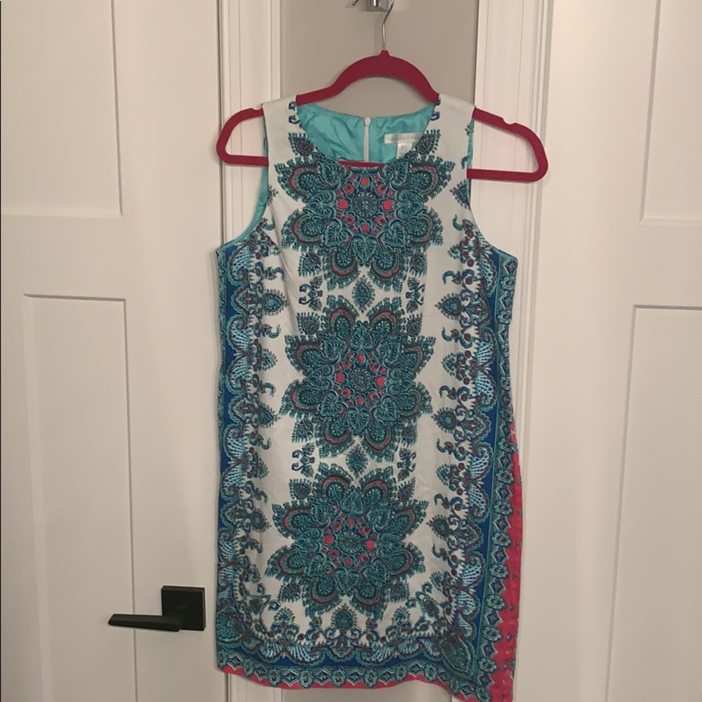 Preppy spring midi dress